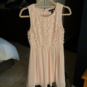 Forever 21 Blush flower dress